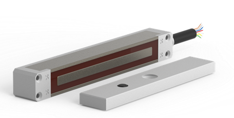 O&C - ME280SW0 (ME500)Serie M Cerradura electromagnética de sobreponer 2800N 12V/24V DC IP65